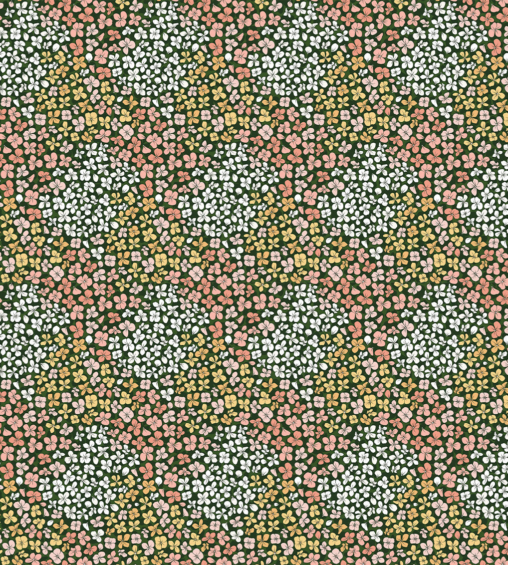 Liberty pétales d'hortensias multicolore
