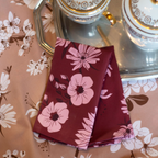 Lot de 2 serviettes Fleurs de Bach 一 Grenade