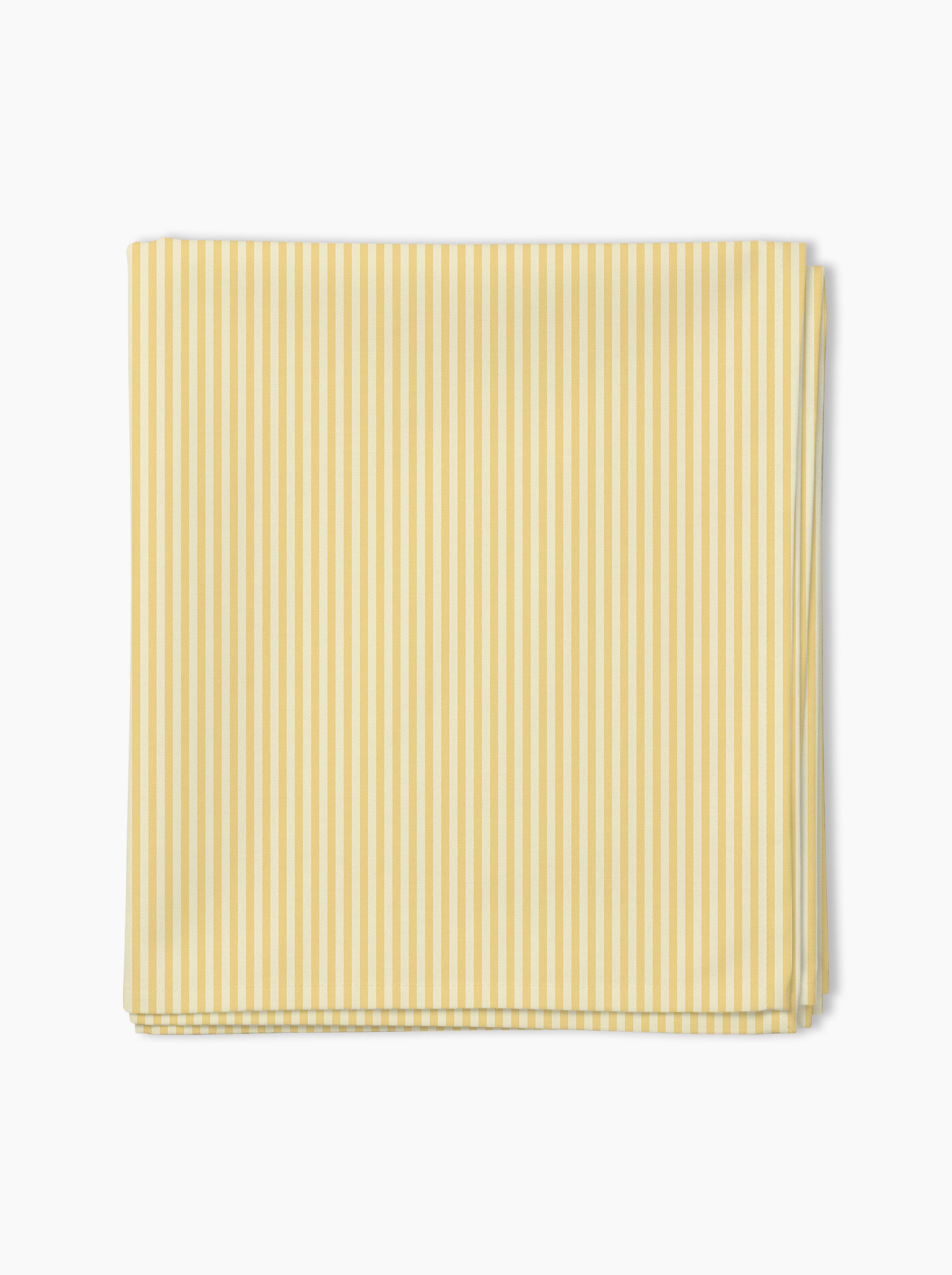 Nappe — Rayures jaune/jaune pâle