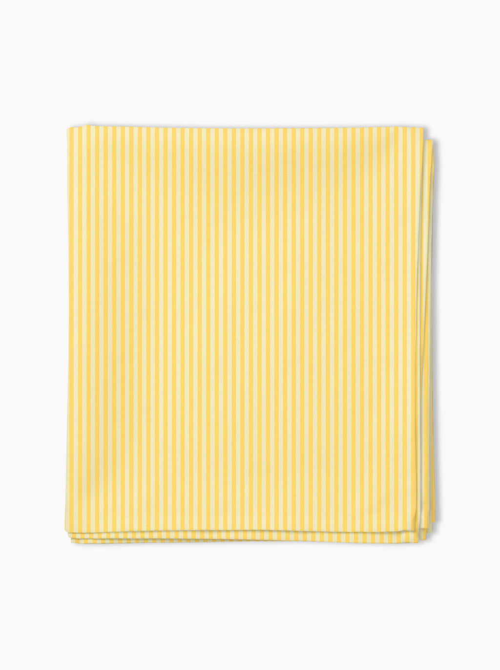 Voile de plage — Rayures jaune/jaune pâle