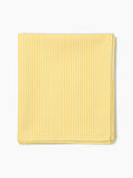 Voile de plage — Rayures jaune/jaune pâle